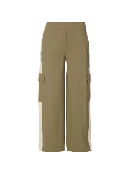 Pantaloni cargo Sweaty Betty cu dungi verde