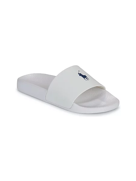 Natikači Polo Ralph Lauren Polo Slide bela