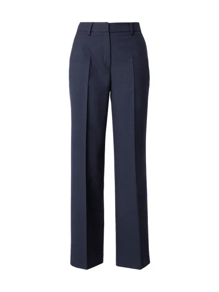 MORE & MORE Pantaloni cu dungă marin albastru