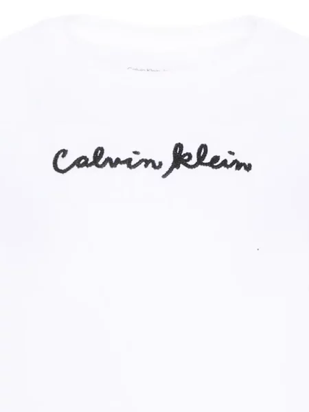 Dětské tričko Calvin Klein bílé