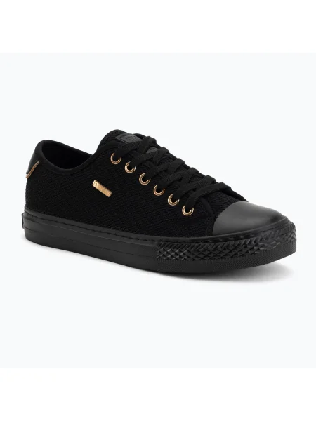 Дамски кецове Big Star black/black/white бяло