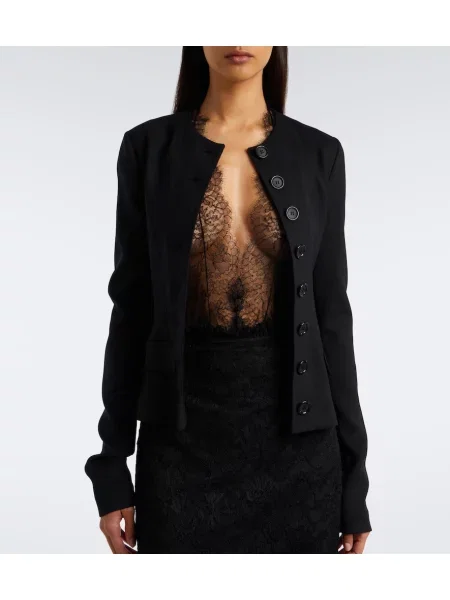 Body Dolce&gabbana de mătase negru