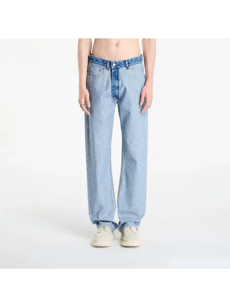 Джинсы Mm6 5 карманов синие