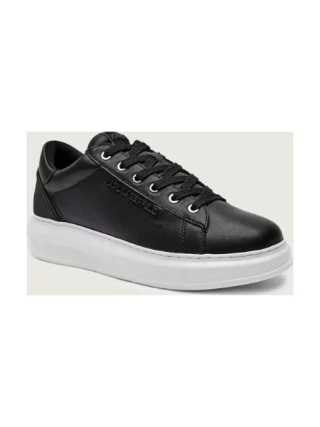 Karl Lagerfeld De piele sneakers KAPRI negru