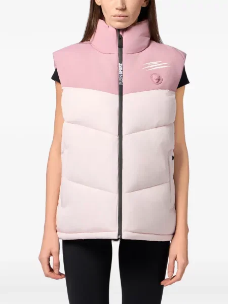 Kamizelka Plein Sport z autografem różowa