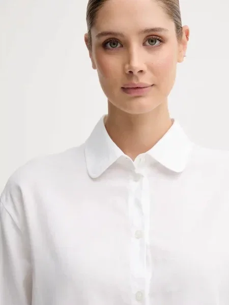 Классическая ошейниковый рубашка Colmar белая