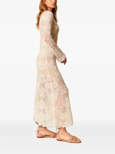 Lung rochie midi Twinset tricotate