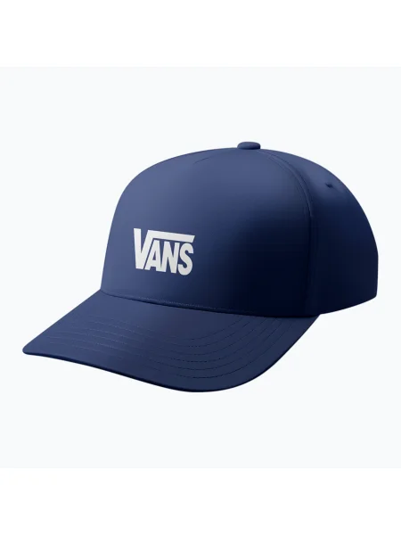 Șapcă pentru bărbați Vans Stretch Logo Snapback deep indigo