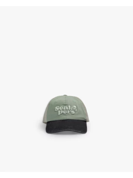 Scalpers Pălărie bej / verde deschis negru
