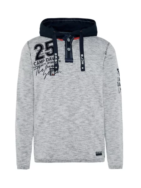 CAMP DAVID Pulover Ocean´s Seven II' alb