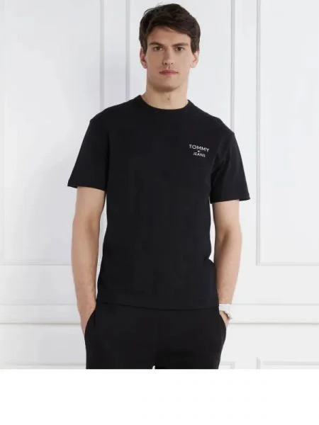 Tommy Jeans Póló TJM REG CORP fekete