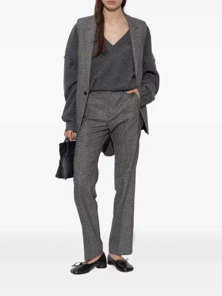 Vestă Mm6 Maison Margiela din tweed gri