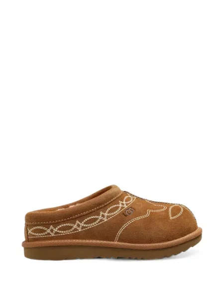 Klapki mules dziecięce Ugg brązowe