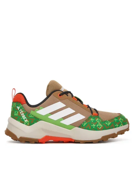 Sneakerși copii Adidas Terrex maro