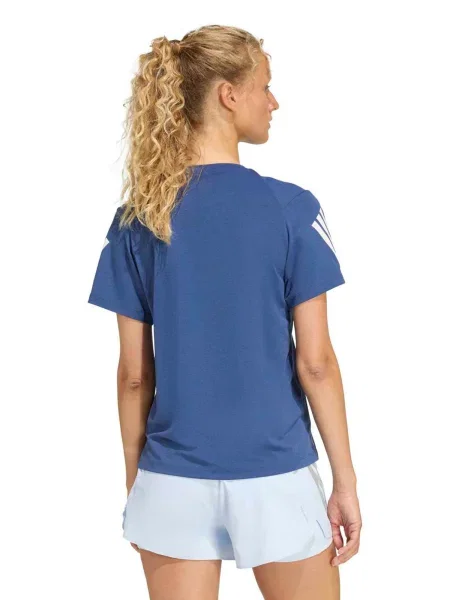 ADIDAS PERFORMANCE Tricou funcțional safir / murdar alb