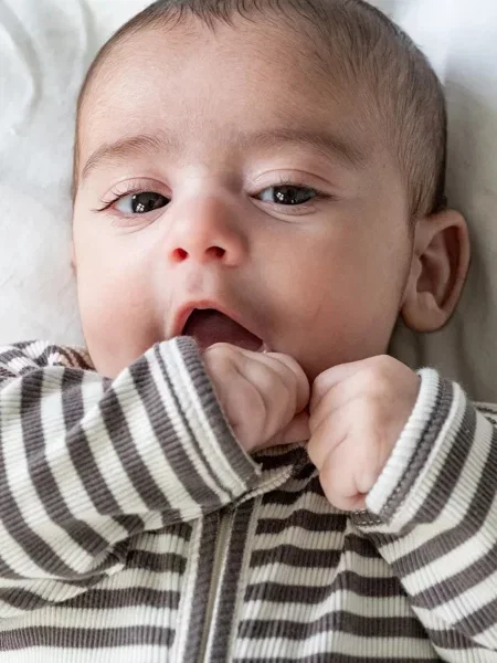 That's mine kombinezon za bebe od pamuka Jona onesie bijela