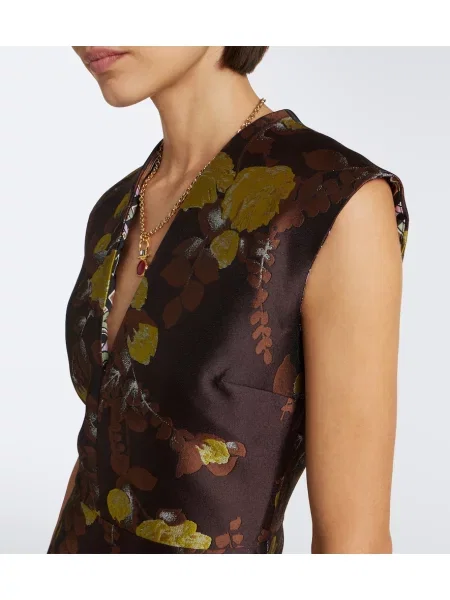 Rochie midi La Doublej din jacard