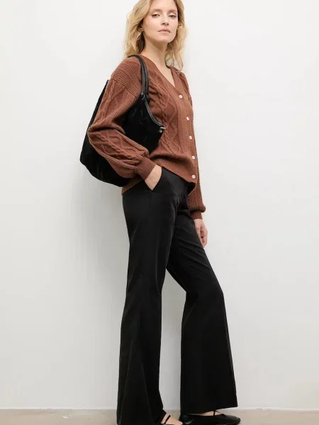 Answear.LAB kardigan z kaszmirem brązowy