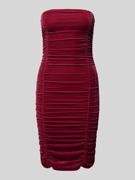 REVIEW x GNO — Sukienka mini z marszczeniami