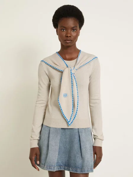 Loewe Sweter beige beżowy