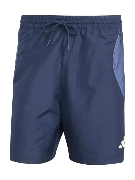 Adidas Pantaloni scurți sport Stadium Bleumarin alb