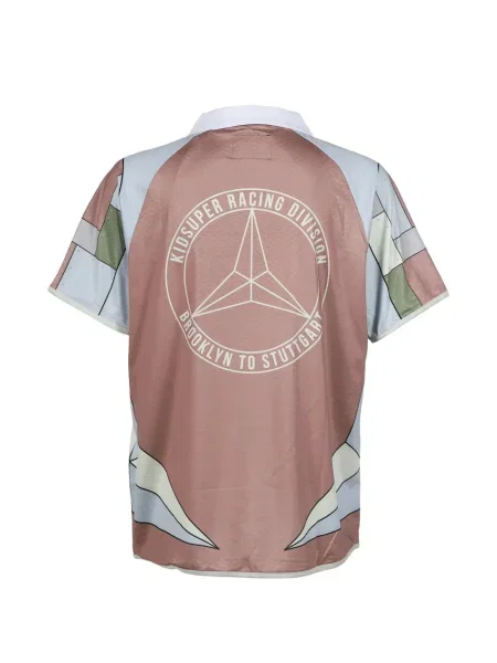 Tricou Kidsuper cu autograf roz