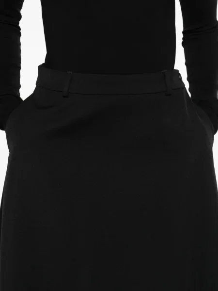 Fustă Balenciaga de lână negru