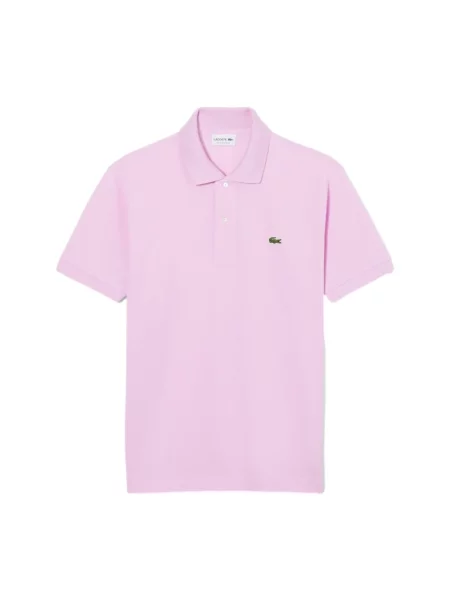 Koszulka polo Lacoste różowa