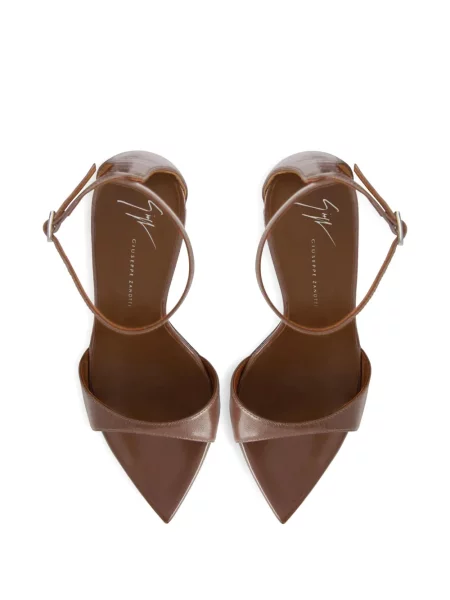 Cropp sandale Giuseppe Zanotti cu bretele maro