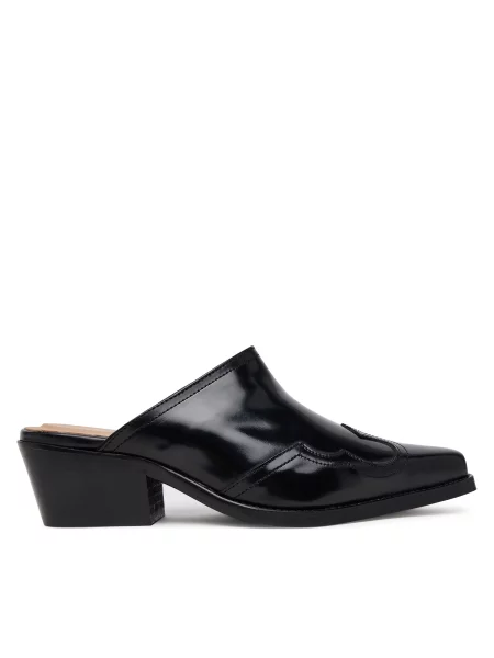 Natikači Tommy Hilfiger Western Abrasivato črna