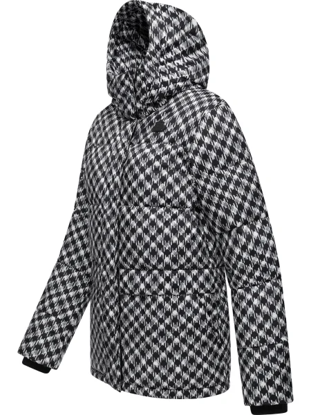 Ragwear Funkcionális dzseki Wikesh szürke piszkosfehér fekete