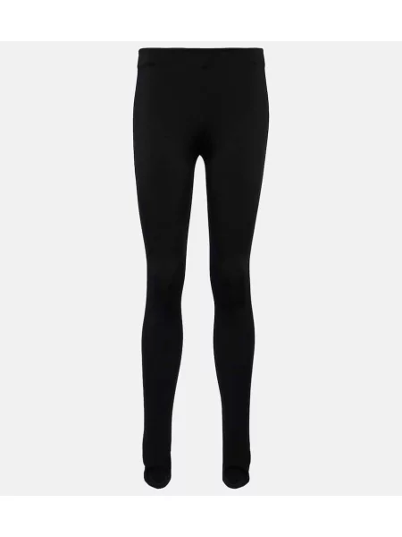 Rajstopy Alaïa z wysoką talią czarne