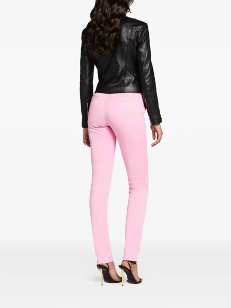 Pantaloni Roberto Cavalli roz
