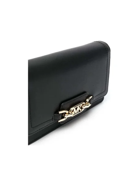 MICHAEL Michael Kors portofel de piele verde negru