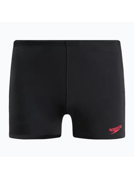 Мъжки боксерки за плуване Speedo Tech Panel Aquashort и червени черни