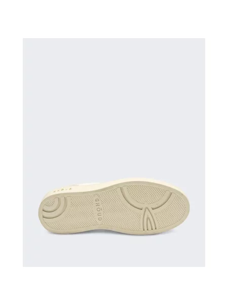 Sneakersy Ghoud skórzane białe