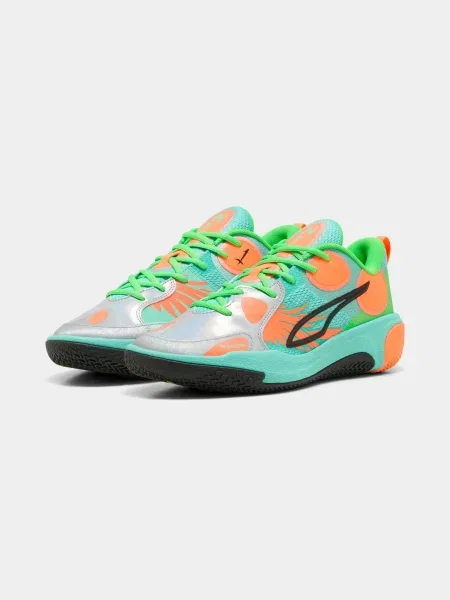 Повседневные кроссовки Puma оранжевые