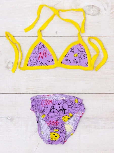 Дитячий Купальник Носи своє фіолетовий