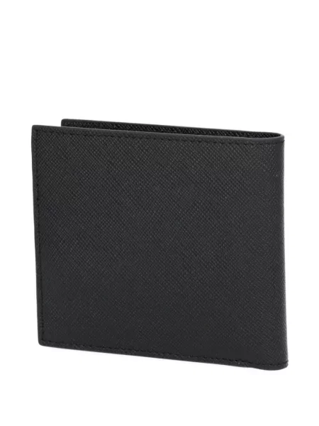 Portofel Armani Exchange cu autograf negru