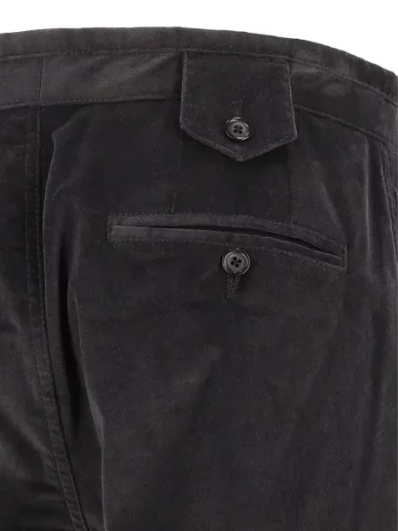 Pantaloni Dolce & Gabbana de catifea gri