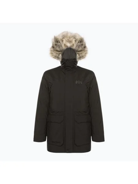 Helly Hansen bărbați Reine Parka jachetă de ploaie negru