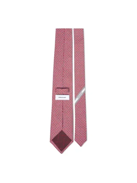 Krawat Ferragamo czerwony
