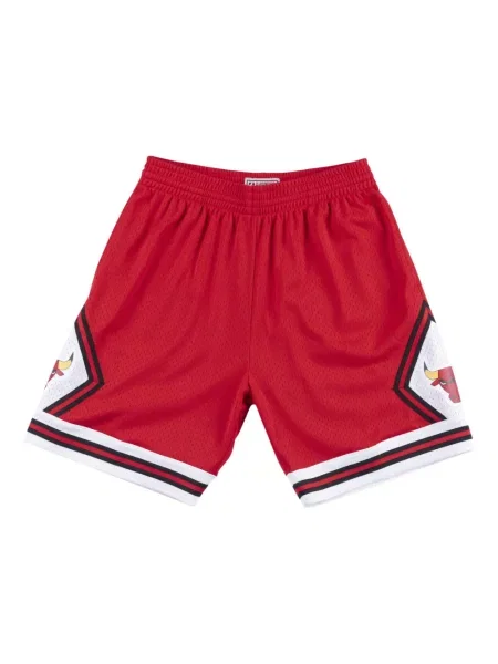 Pantaloni scurți Mitchell & Ness roșu