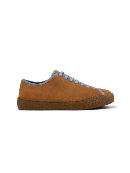 Camper sneakersy zamszowe Peu Terreno brązowe
