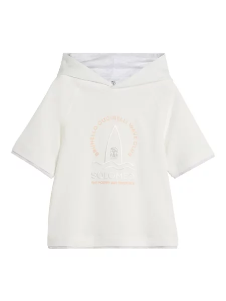 Bluza z kapturem dziecięca Brunello Cucinelli