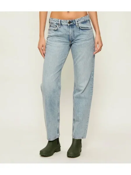 Rag&Bone Blugi HARLOW | Straight fit albastru