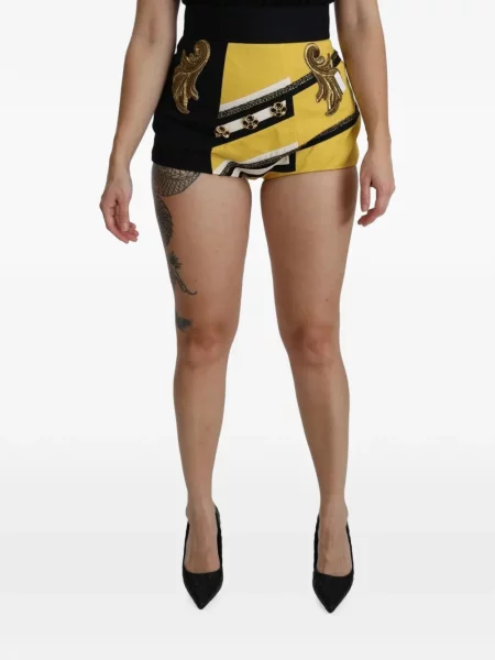 Pantaloni scurți Dolce & Gabbana galben