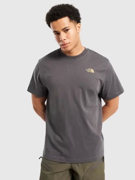 The North Face T-Shirt U Stone Logo Relaxed Ss czarna