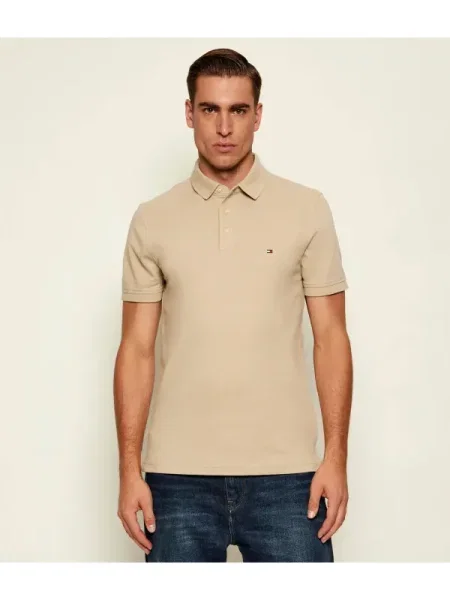 Tommy Hilfiger Tenisz póló | pique bézs