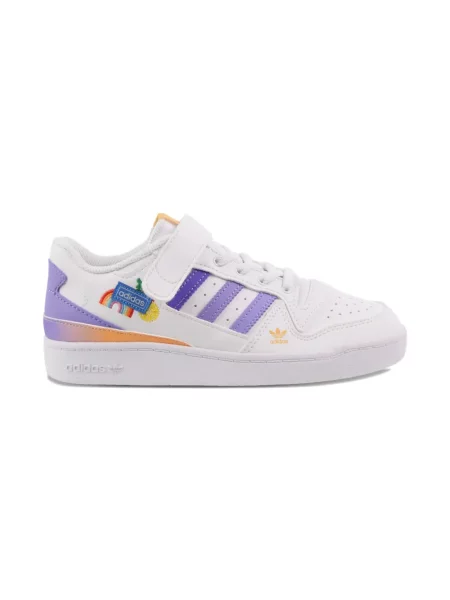 Dětské tenisky Adidas Forum bílé